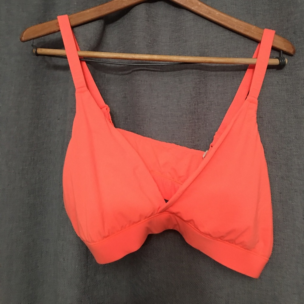 SKIMS Triangle Bralette Fits Everybody 4X Neon Orange New